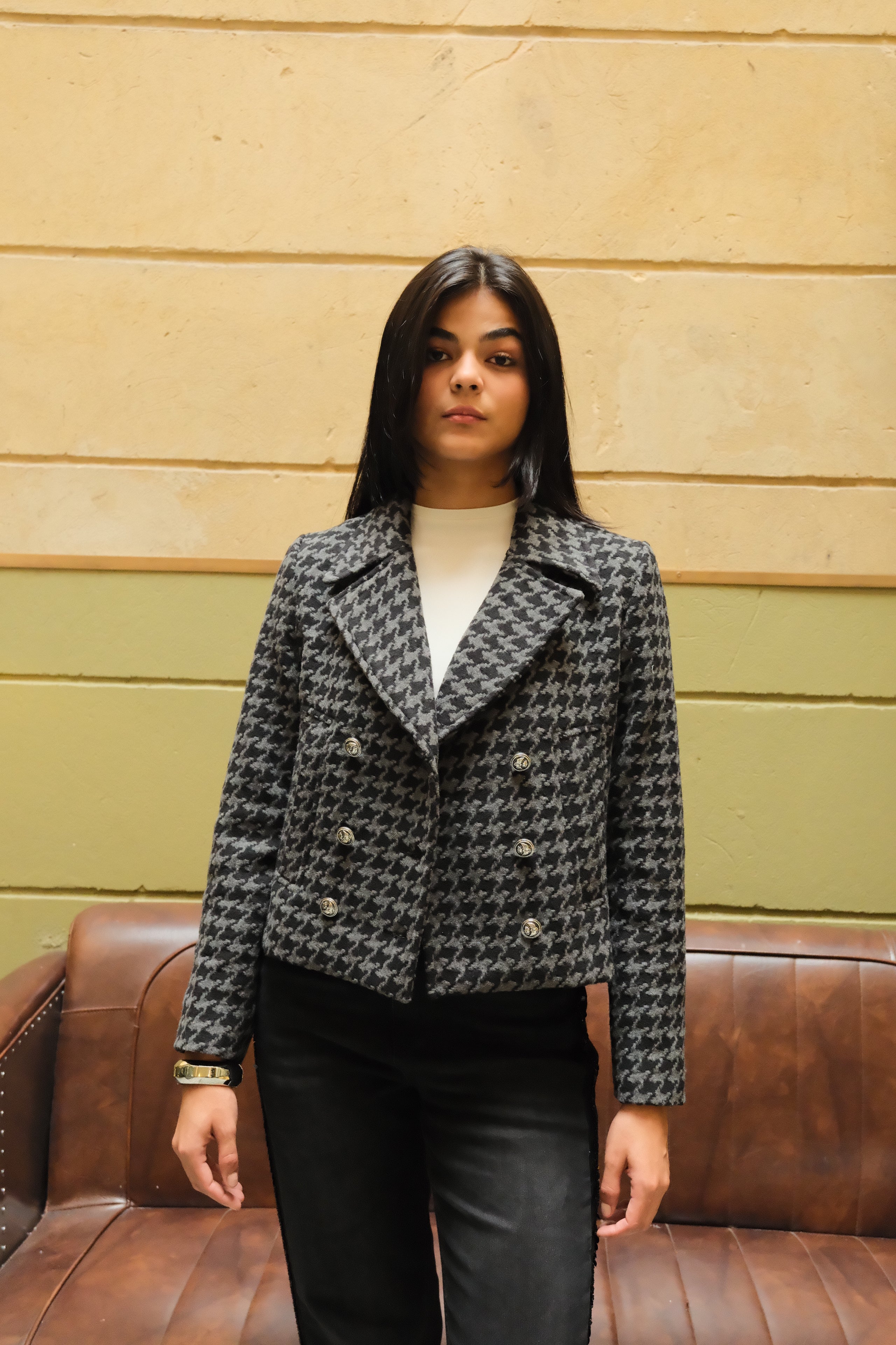 Abrigo corto gallineto