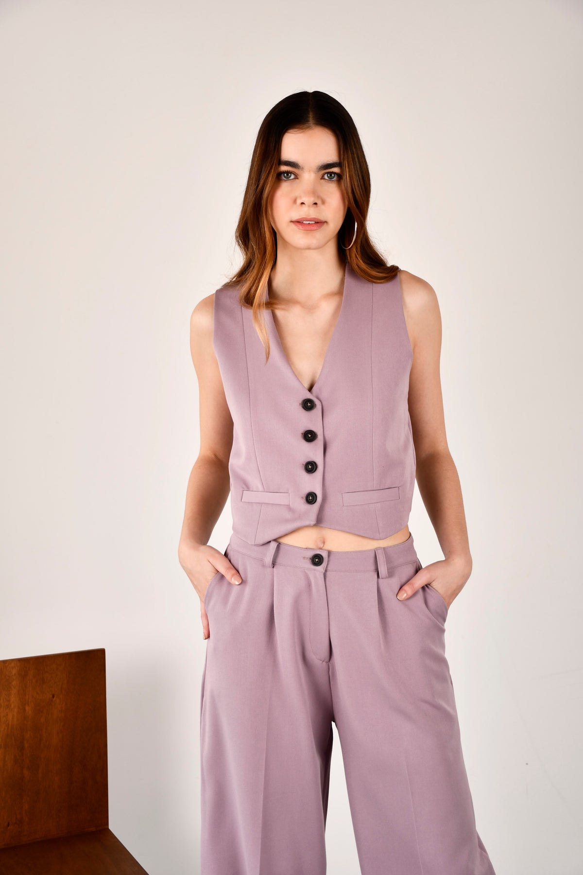 Lilac vest