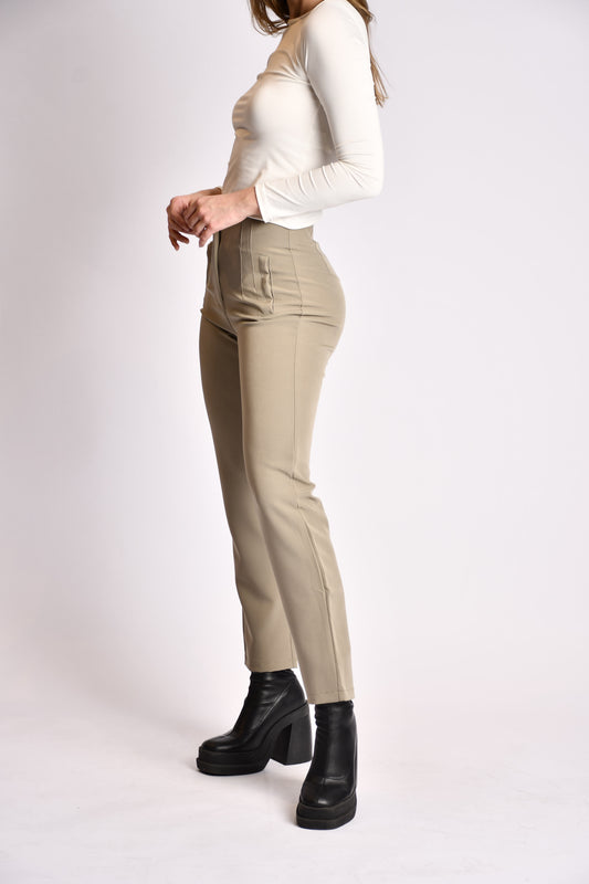 Green control pantyhose