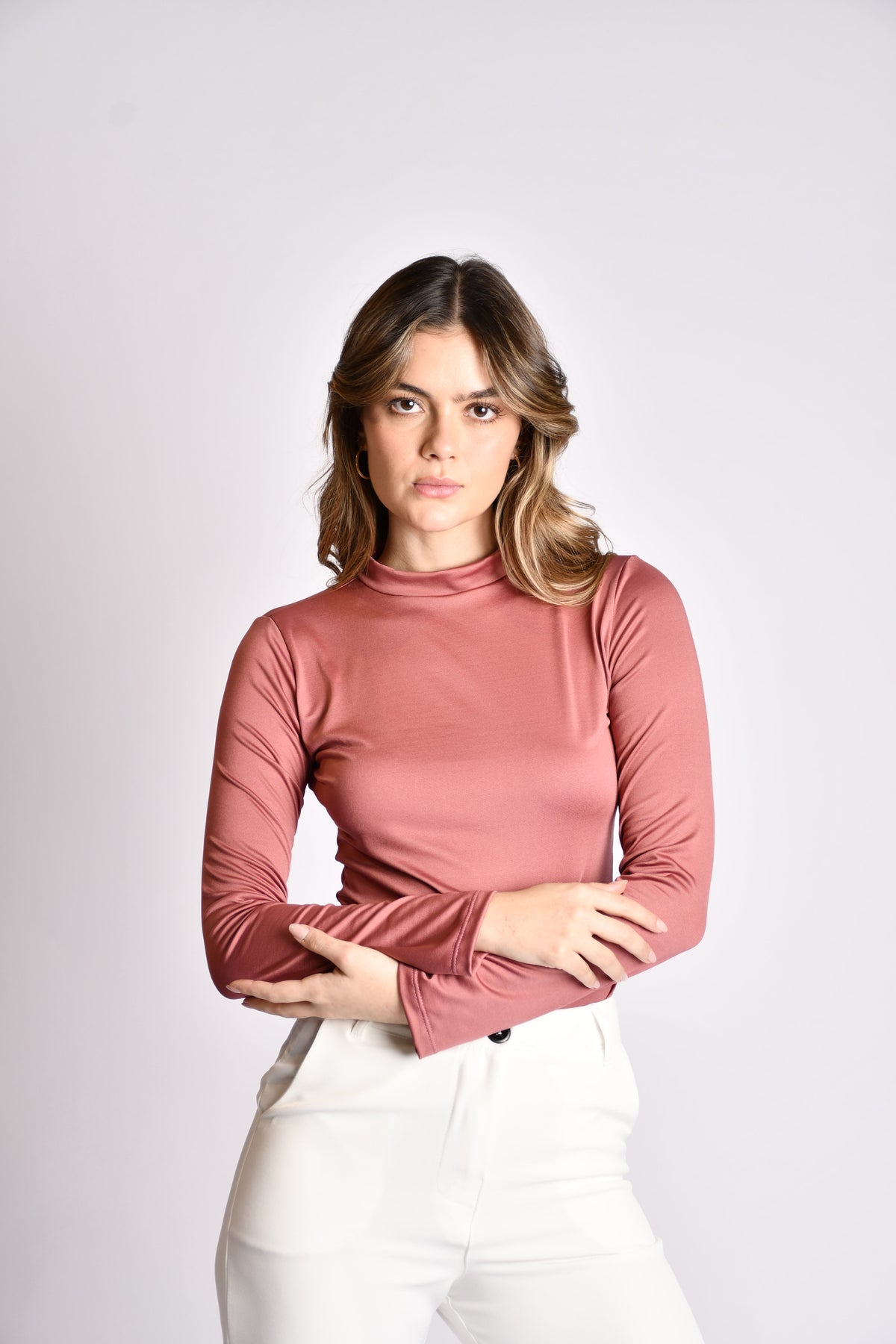 Basic pink blouse