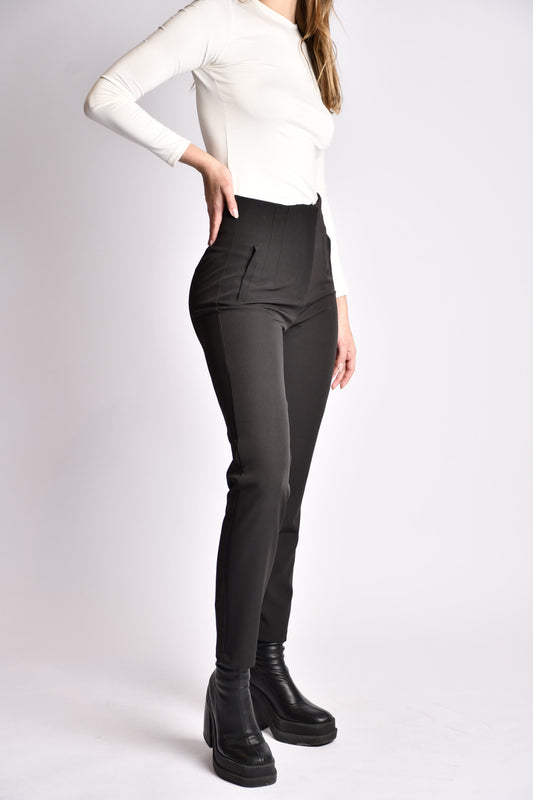 Black control pant