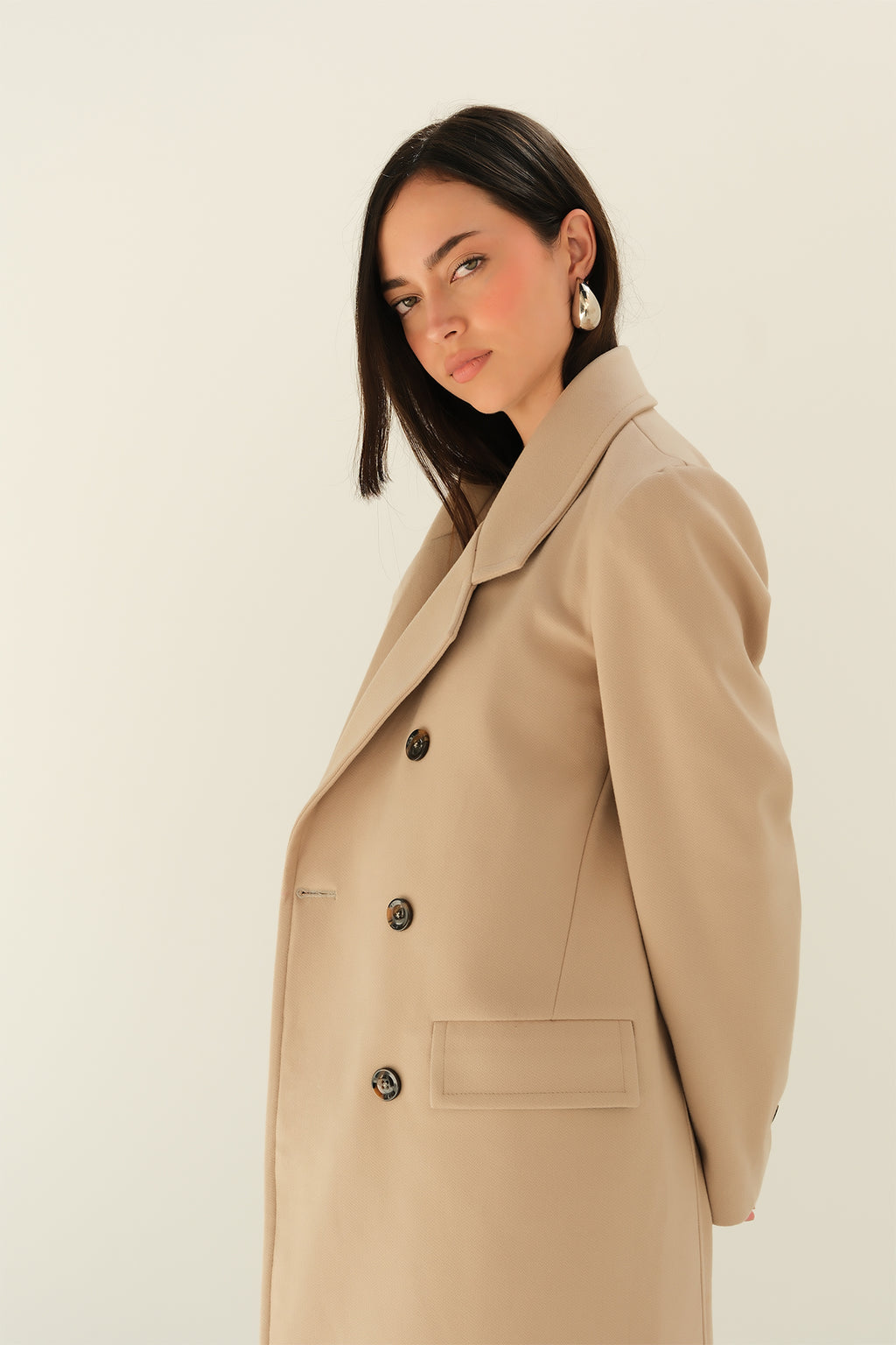 Abrigo Paris beige
