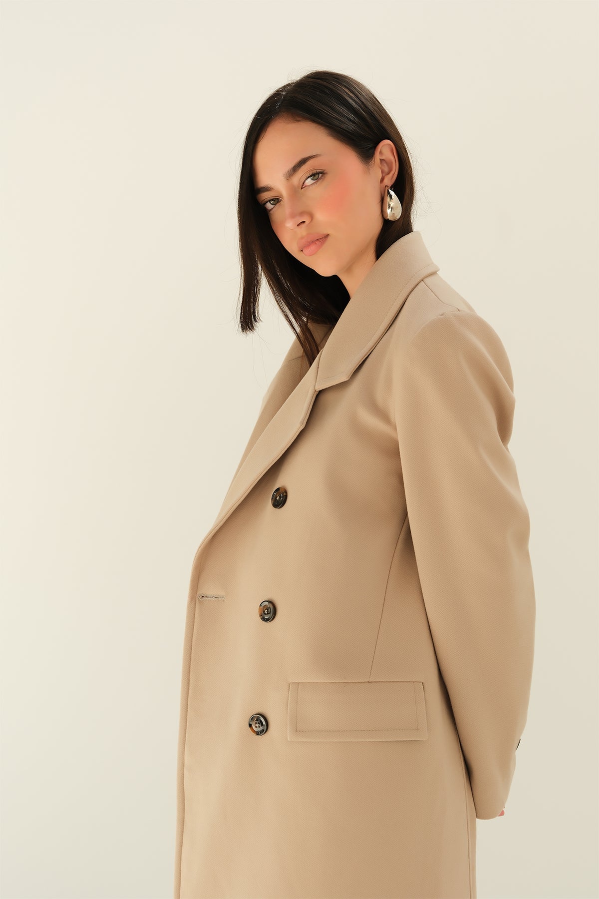 Paris beige coat