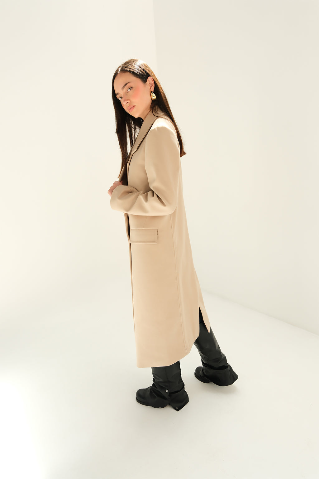 Abrigo Paris beige