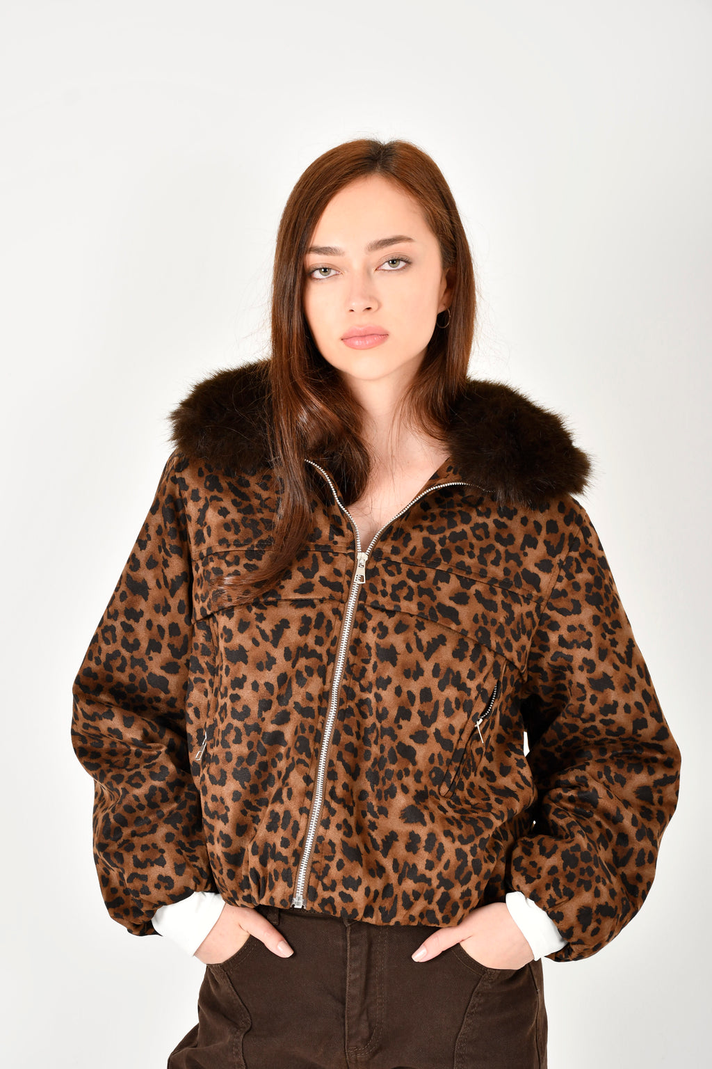 Cazadora Animal Print