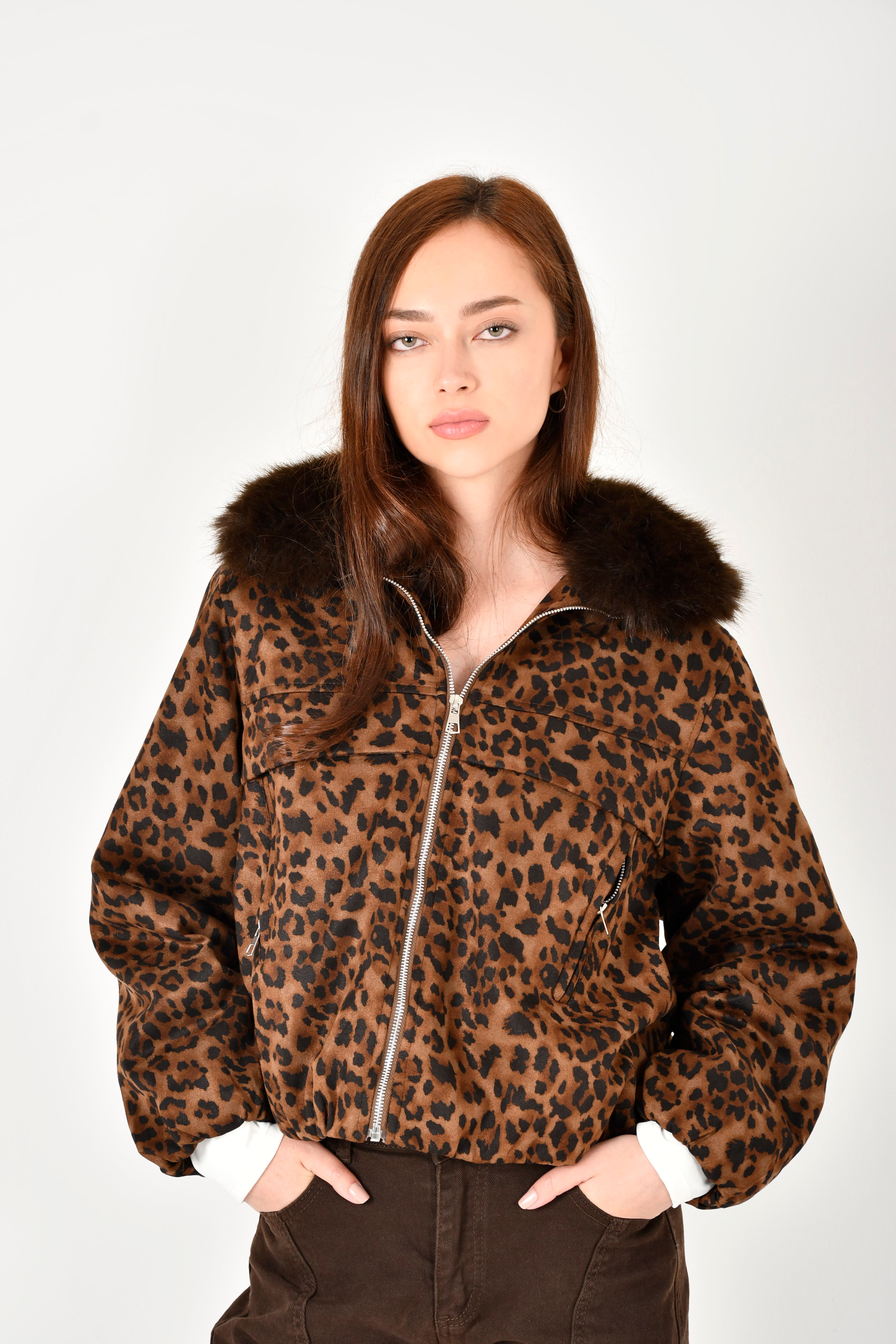 Cazadora Animal Print