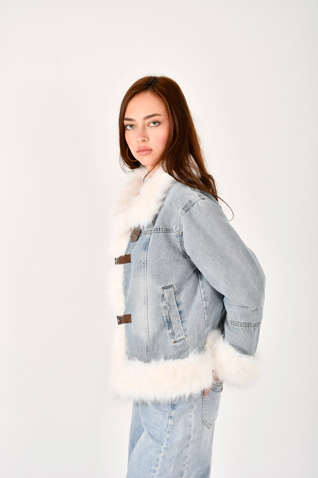 Cazadora denim Angora