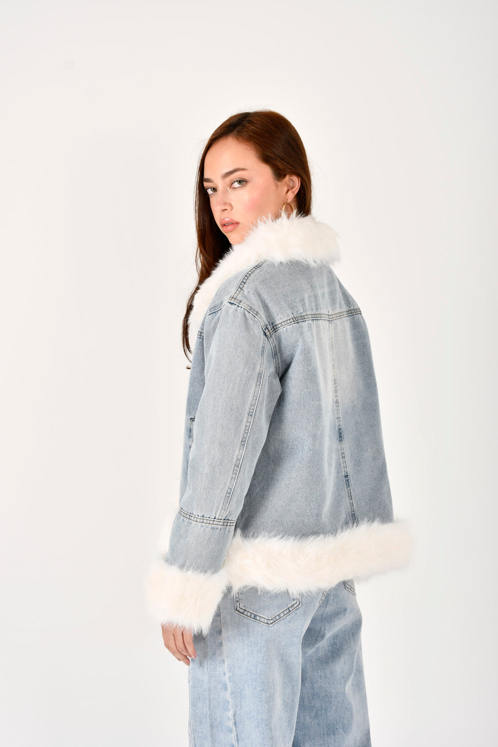 Cazadora denim Angora